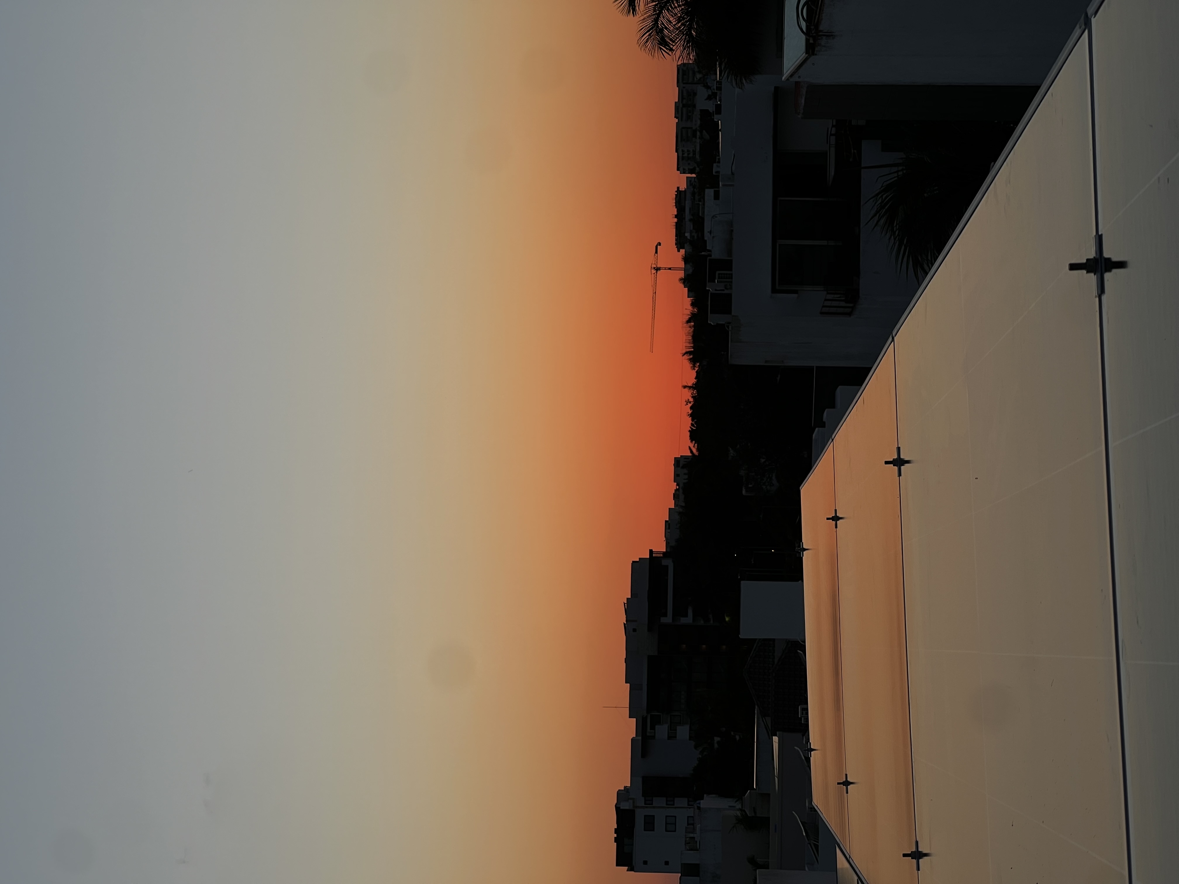 Vista desde la propiedad